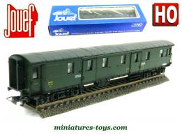 Le fourgon à bagages type 1931 de la SNCF en miniature par Jouef au H0