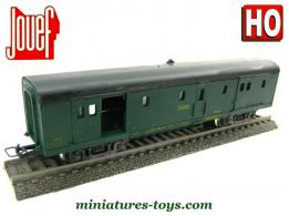Le fourgon a bagages Dd2 Est en miniature par Jouef au H0 HO