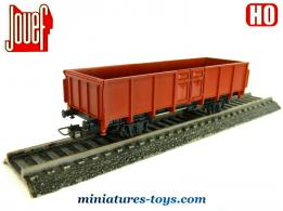 Le wagon tombereau long SNCF en miniature de Jouef au H0 HO