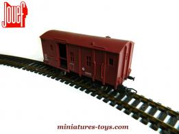 Le fourgon de queue pour train de marchandises en miniature de Jouef au H0