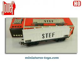 Le wagon frigorifique Stef en miniature par Jouef au H0 HO