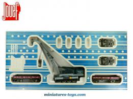 Le coffret grue lourde sur rail Cockerill 85 t en miniature au H0 de Jouef