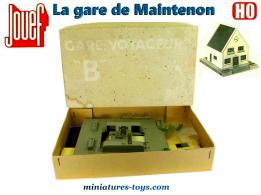 La gare de Maintenon sans ailes en miniature par Jouef au H0 HO