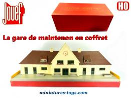La gare de Maintenon miniature par Jouef en coffret Luxe au H0 HO