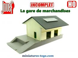 La gare de marchandises en miniature par Jouef au H0 incomplète