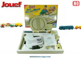 Le coffret mon premier réseau de trains miniatures par Jouef au H0 HO
