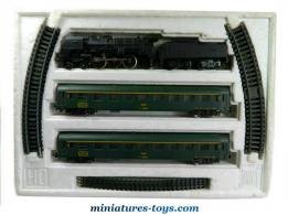 Le coffret du train électrique Orient Express en miniature de Jouef au H0