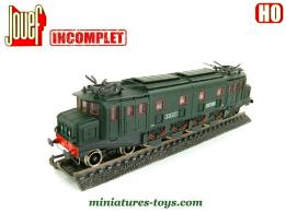 La locomotive électrique 2D2-5516 miniature de Jouef au H0 HO incomplète