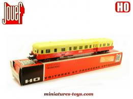 La remorque de l'autorail Picasso XB 8147 SNCF en miniature Jouef au H0 HO