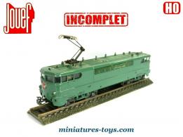 La locomotive électrique BB 16001 en miniature par Jouef au HO incomplète