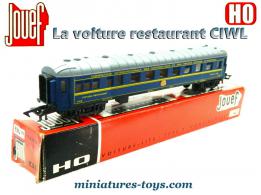 La voiture restaurant continental CIWL en miniature par Jouef au H0 HO