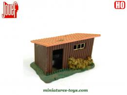 La cabane en bois en miniature de Jouef au H0 HO 1/87e