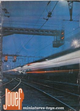 Le catalogue Jouef 1972 1973 des trains et voitures miniatures sur circuits