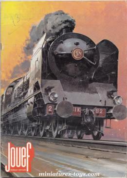 Le catalogue Jouef 1973 des trains et voitures miniatures sur circuits
