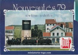 Le catalogue Jouef Nouveautés 1979 des trains et voitures miniatures