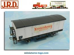 Le wagon Kronenbourg de l'Unic Izoard miniature par JRD au 1/50e