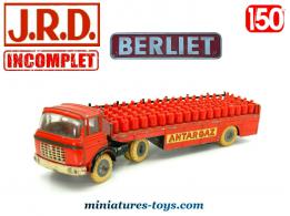 Le Berliet Tak et sa semi remorque Antargaz en miniature JRD au 1/50e incomplet