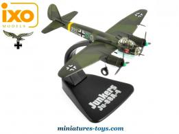 Le bombardier allemand Junkers JU-88A-4 en miniature par Ixo Models au 1/144e