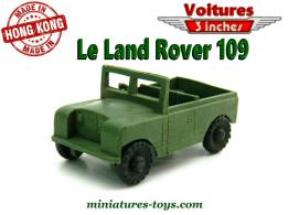 La Land Rover 109 militaire en miniature de CHong-Kong Toys au 3 inches
