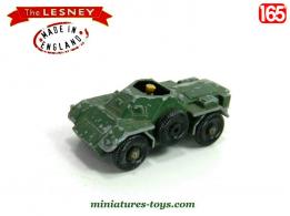 Le Ferret Scout car anglais en miniature militaire par Lesney Matchbox au 1/65e