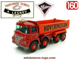 Le camion benne Foden Hoveringham miniature de Lesney Matchbox au 1/60e