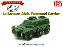 Le Saracen Personnel Carrier anglais en miniature militaire Lesney Matchbox au 1/86e