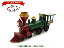 La locomotive a vapeur Santa-Fe miniature de Lesney Matchbox au 1/112e