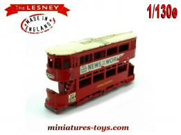 Le Tramway anglais londonien en miniature par Matchbox Lesney au 1/130e