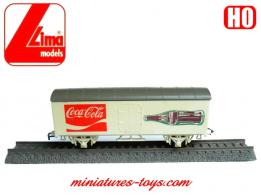Le wagon frigorifique Coca Cola en miniature par Lima au H0