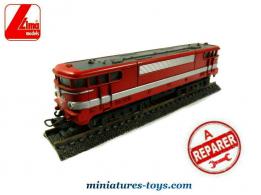 La locomotive électrique BB 9210 Capitole miniature au H0 de Lima incomplète