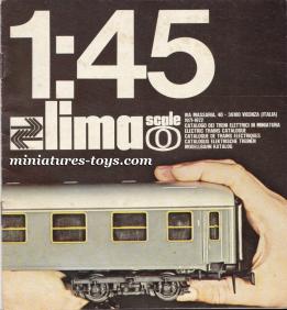 Le catalogue Lima 1971 1972 de trains miniatures a l'échelle 1/45e O
