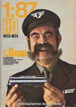 Le catalogue Lima 1973 1974 de trains miniatures au HO
