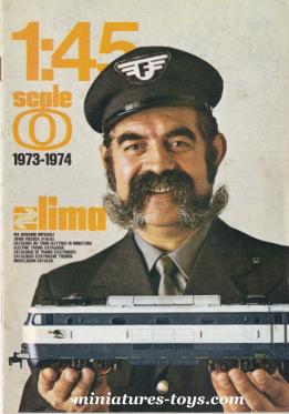 Le catalogue Lima 1973 1974 de trains miniatures a l'échelle O