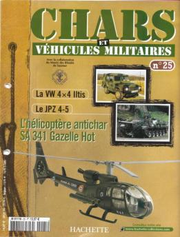 Le fascicule n° 25 de la collection Hachette de Solido militaires...