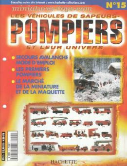 Livrets 11 à 20 de la collection Hachette Les véhicules de pompiers Solido