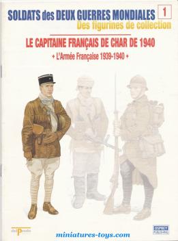 Le livrets n° 1 de la collection Del Prado Soldats des deux guerres mondiales