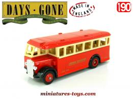Le bus AEC Regal single London transport miniature de Lledo Days Gone au 1/90e