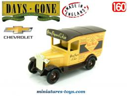 Le fourgon Chevrolet Vita-Weat en miniature par Lledo Days Gone au 1/60e