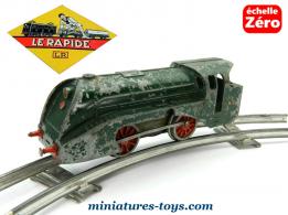 La locomotive a vapeur carénée 020 mécanique de la marque LR échelle 0