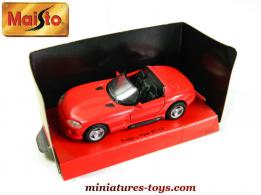 La Dodge Viper RT10 roadster en miniature de Maisto au 1/39e