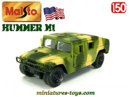 Le VLTT Hummer H 1 Humwee en miniature militaire de Maisto au 1/50e