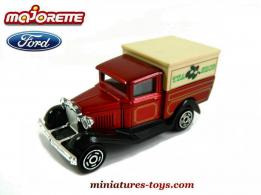 La Ford modèle A rouge en miniature de Majorette au 1/60e