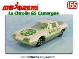 La Citroën GS Camargue Majorette publicitaire Holiday Inn Hotel au 1/55e