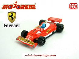 La Formule 1 Ferrari 312 T2 miniature de Majorette France au 1/60e