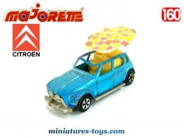 La Dyane Citroën Maharadjah miniature de Majorette France au 1/60e