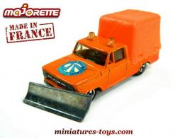 Le Dodge chasse neige miniature de Majorette France au 1/80e