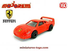 La Ferrari F40 miniature de Majorette au 1/60e