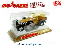 Le roadster Excalibur marron en miniature par Majorette au 1/32e