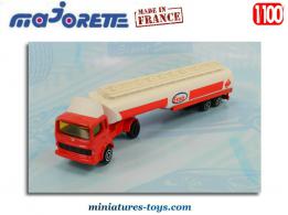 Le tracteur Renault Saviem semi remorque citerne Esso Majorette au 1/100e