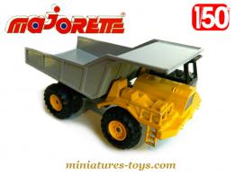 Le camion benne miniature Dumper de Majorette au 1/50e